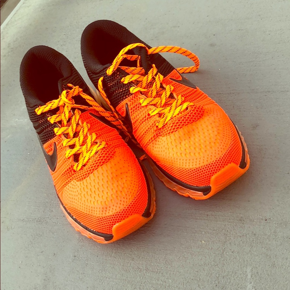 Nike Air Max - Orange/Blk - US Size 12